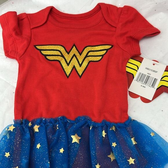 Wonder woman bred tutu insecure size 6-9 Months NWT - Picture 3 of 9